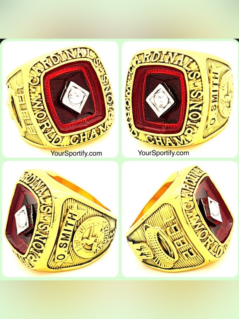 MLB / 1982 St. Louis Cardinals World Series Championship Ring